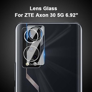 สําหรับ ZTE Axon 30 30S 5G ใส บางเฉียบ กล้องหลัง เลนส์ ป้องกัน ฟิล์มกระจกนิรภัย นิ่ม