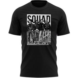 tshirtเสื้อยืดคอกลมฤดูร้อนGILDAN ใหม่ เสื้อยืดผ้าฝ้าย 100% พิมพ์ลาย Squad สไตล์ฮิปฮอป สําหรับผู้ชายSto4XL