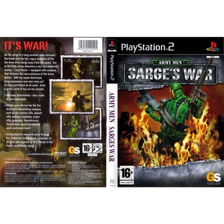 แผ่นเกมส์ PS2 Army Men  Sarges War   คุณภาพ ส่งไว (DVD)