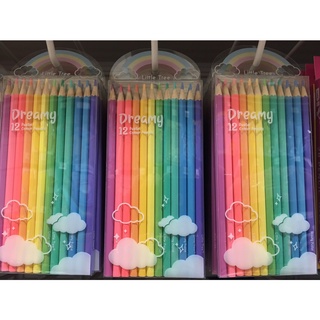 ดินสอสีไม้ 12 สี ดินสอสีไม้พาสเทล 12 Pastel Colour Pencils