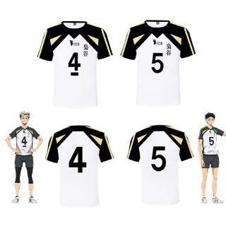 เสื้อยืดลายการ์ตูน haikyu fukurodan