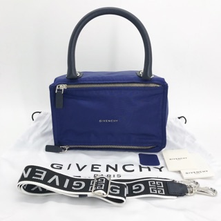 Givenchy Pandora Small Nylon Logo Strap