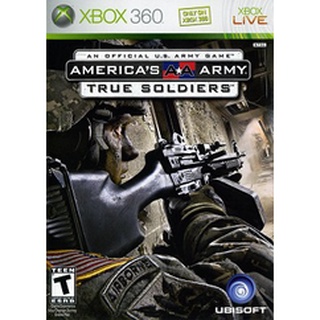 Americas Army True Soldiers xbox360 โซน[NTSC-U][NTSC-J] แผ่นเกมส์Xbox 360 แผ่นไรท์เล่นกับเครื่องที่แปลงแล้ว