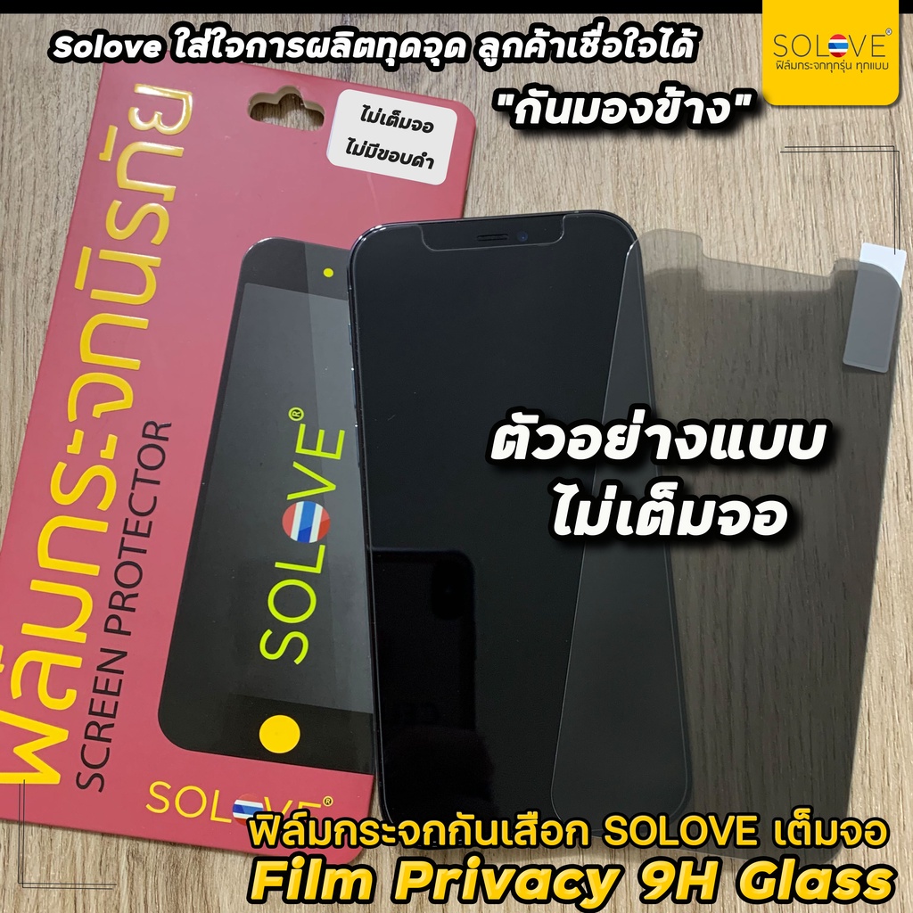 iFilm ฟิล์มกันมอง ไร้ขอบดำ For iphone 16 pro max 16plus รูปที่ 8