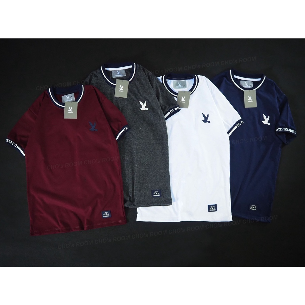 เสื้อยืดแขนซุก งานป้าย CC-OO Cotton 100% (SMLXL) No.47