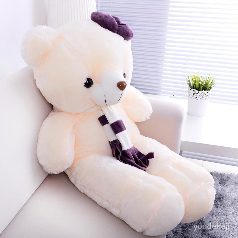 [Baby Toys]PANDA Doll ใหญ่หมี BEBEAR ผู้หญิงบนเตียงตุ๊กตาผ้าน่ารักวันเกิดขนาดใหญ่ Teddy Bear ของเล่นขนแกะ