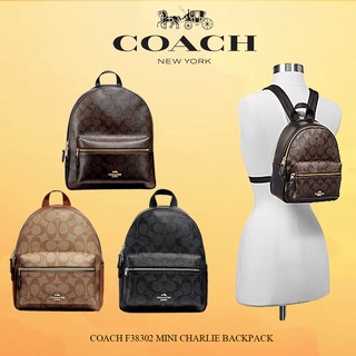 COACH  กระเป๋าเป้มินิ COACH F38302 MINI CHARLIE BACKPACK