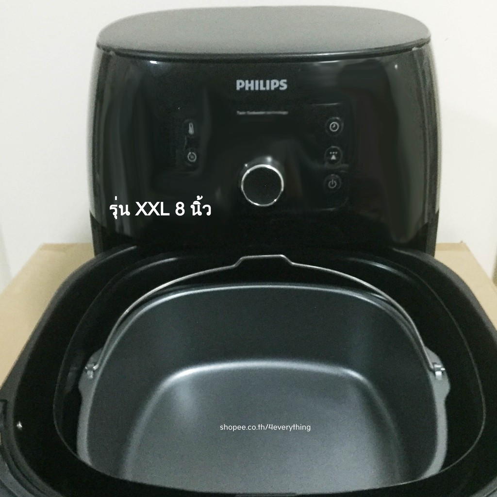 หม้อทอด เคลือบเทฟล่อน 4EVERYTHING  FDA สำหรับBAKING DISH Philips XXL Air fryer Accessories อุปกรณ์เสริมหม้อทอดไร้น้ำมัน - รูปที่ 6