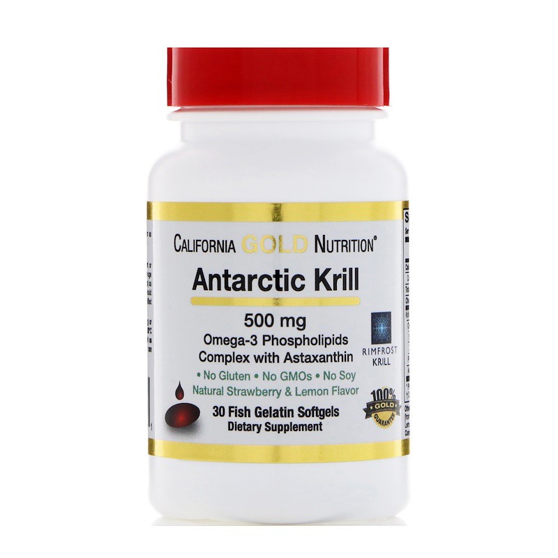 California Gold Nutrition, Antarctic Krill Oil, with Astaxanthin