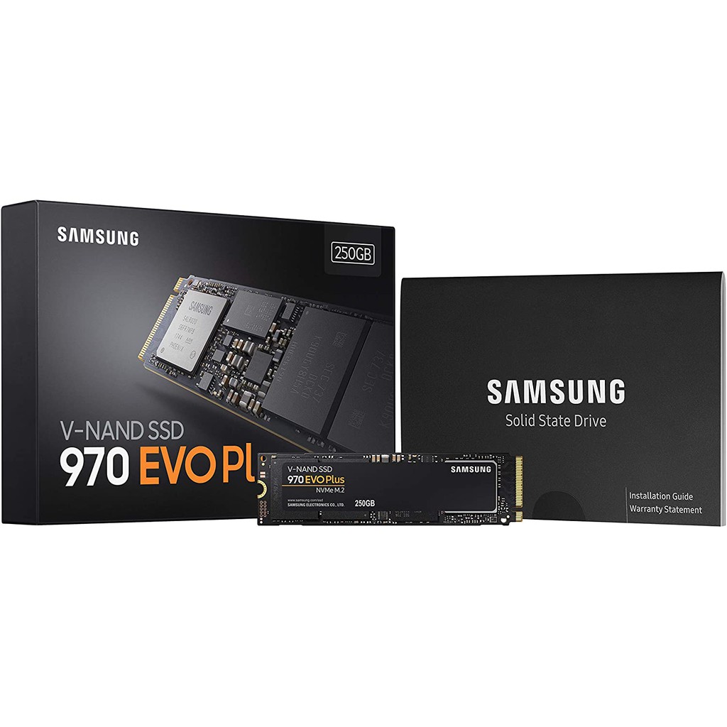 ส่งฟรี Samsung 970 EVO Plus 250GB SSD M.2 NVMe PCIe R3500MB/s W2300MB/s ประกันศูนย์ 5 ปี
