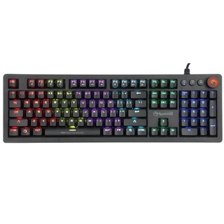 คีย์บอร์ด MARVO Scorpion KG917 Mechanical Gaming Keyboard Raindow Backlight - BLUE Switch - Anti Ghosting