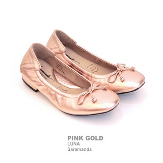 Saramanda รุ่น 162003XL Luna รองเท้าแฟลตผู้หญิง ส้นครึ่งนิ้ว…