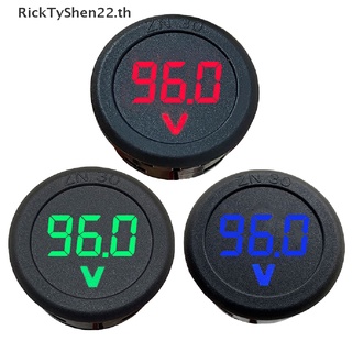 【RickTyShen】โวลต์มิเตอร์ดิจิทัล Dc 5-100V หน้าจอ LED สองสาย