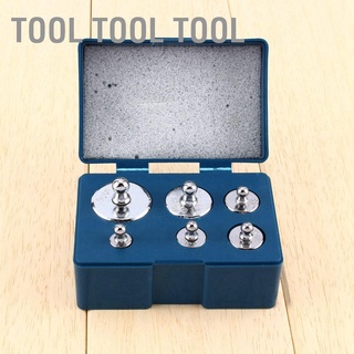 Akozon Gram Calibration Weight Kit 6Pcs/Set 100g 50g 20g 10g 5g Precision for Digital Balance Scale Jewellery