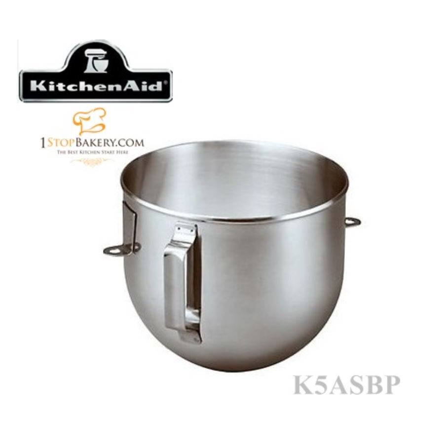 ASS-Y KitchenAid K5ASBP,W10714130 Bowl, K5SS 5 Qt.Made Korea / โถ 4.8 ลิตร สำหรับรุ่น Heavy duty