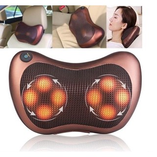 เครื่องนวดคอ Massage Pillow เครื่องนวดอินฟาเรด หมอนนวดคอ หมอนนวดหลัง