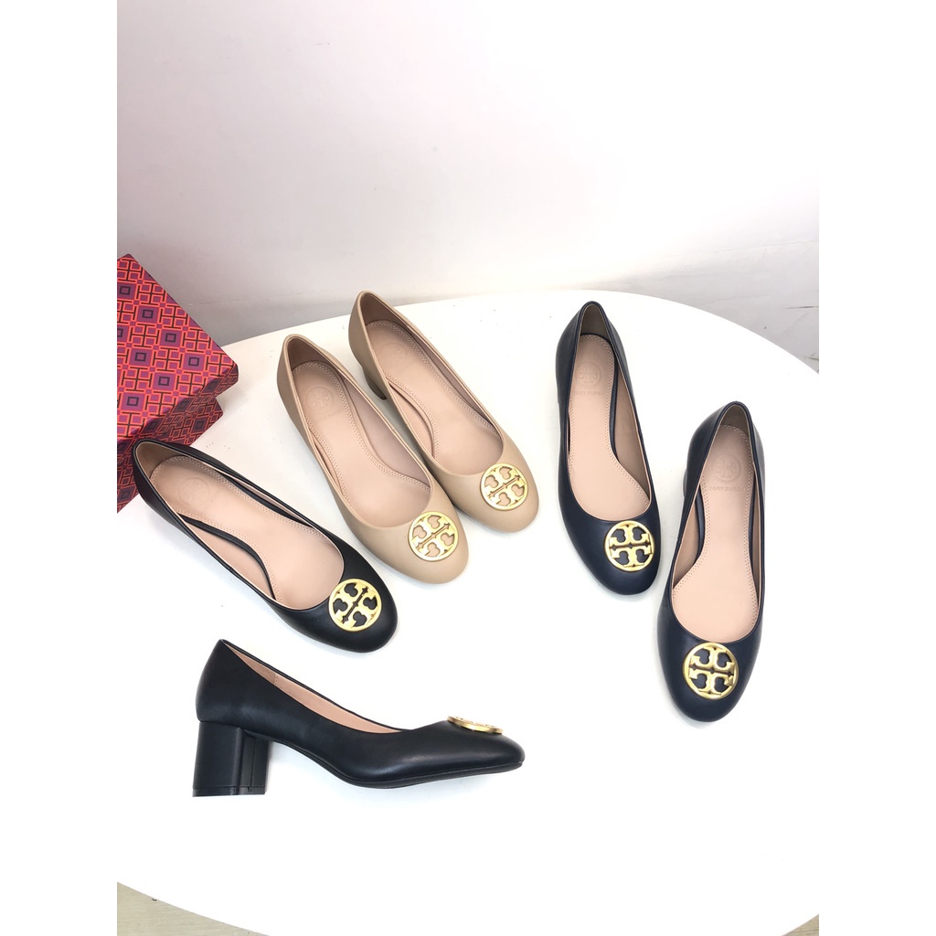 2024 รองเท้า New Fashion Ladies Chunky Heel shoes