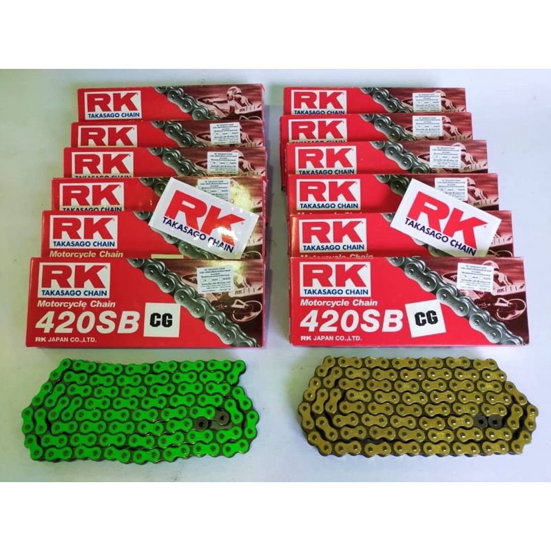 ✅พร้อมส่ง✅ RK โซ่สี(420-120L)
