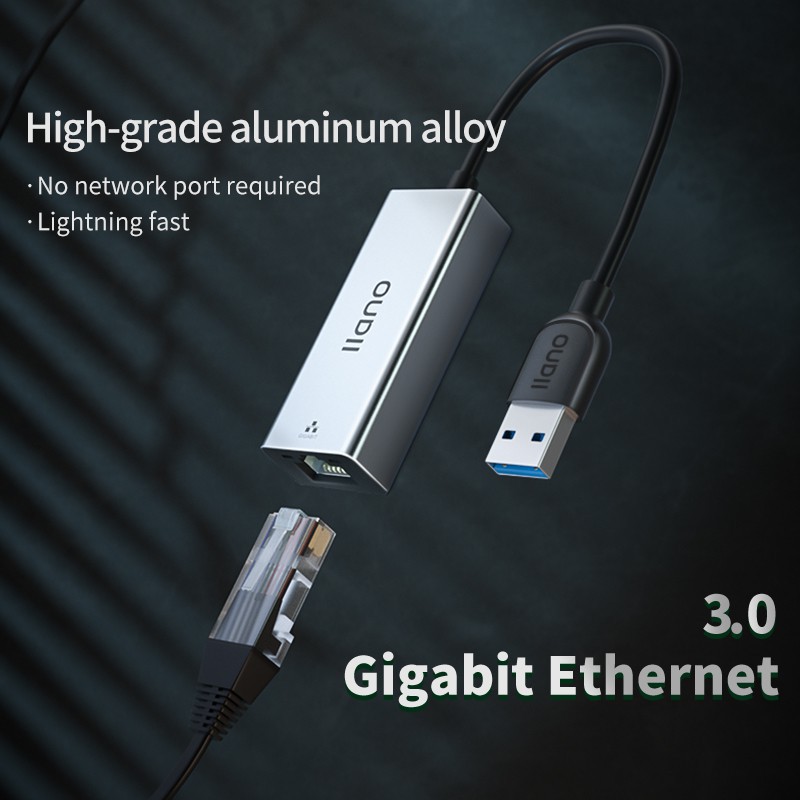 🔥ส่งไวจากไทย🔥llano อะแดปเตอร์การ์ดเครือข่ายอีเธอร์เน็ต usb to lan usb Ethernet 2.5 Gigabit usb3.0 to rj45