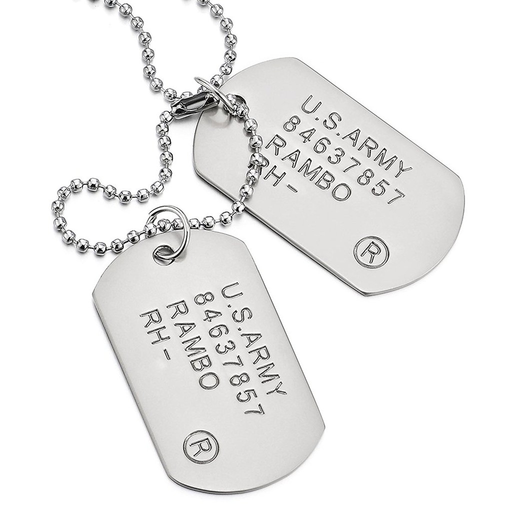 U.S. ARMY Tag / NAME TAG สร้อยคอพร้อมป้าย