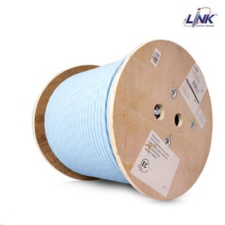 LINK สายแลนมีชิลด์ CAT6A U/FTP XG ยาว 305 เมตร (500 MHz) US-9256LSZH