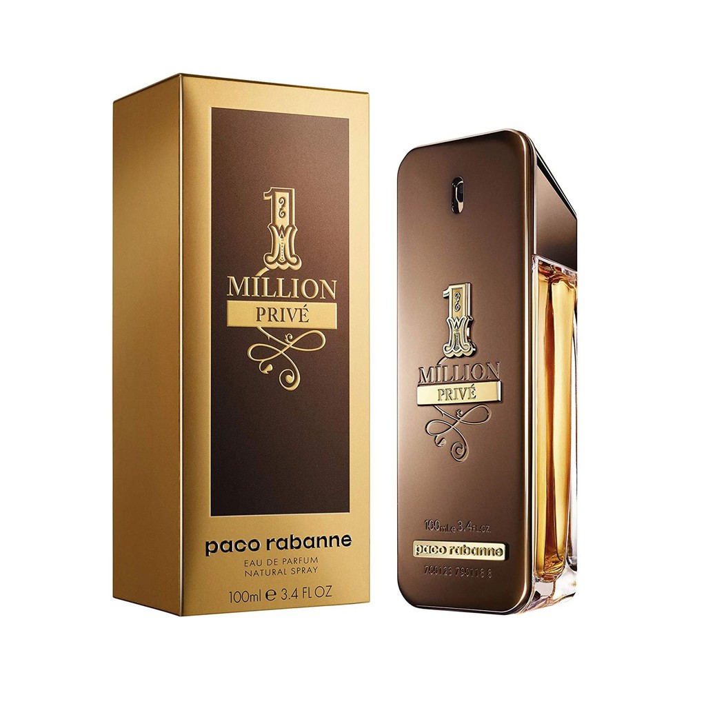 Paco Rabanne 1 Million Prive EDP For Men  100 ml กล่องซีล ป้ายคิงพาวเวอร์