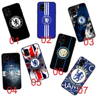 เคสโทรศัพท์มือถือแบบนิ่ม ลายสโมสรฟุตบอล Chelsea สีดํา สําหรับ Xiaomi Mi 10T 11T 11 12 10 10S Pro