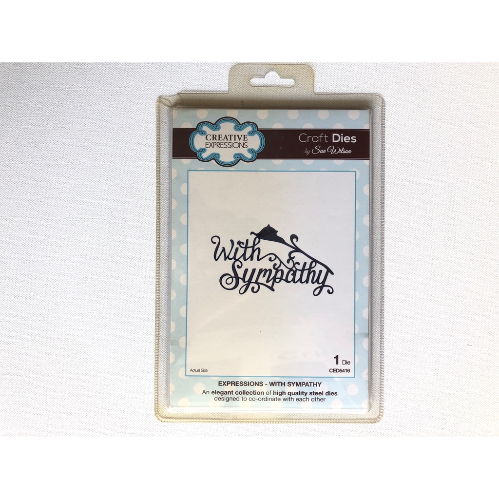 Creative Expressions Craft Dies CED5416 Expressions ด้วยอาการบวม