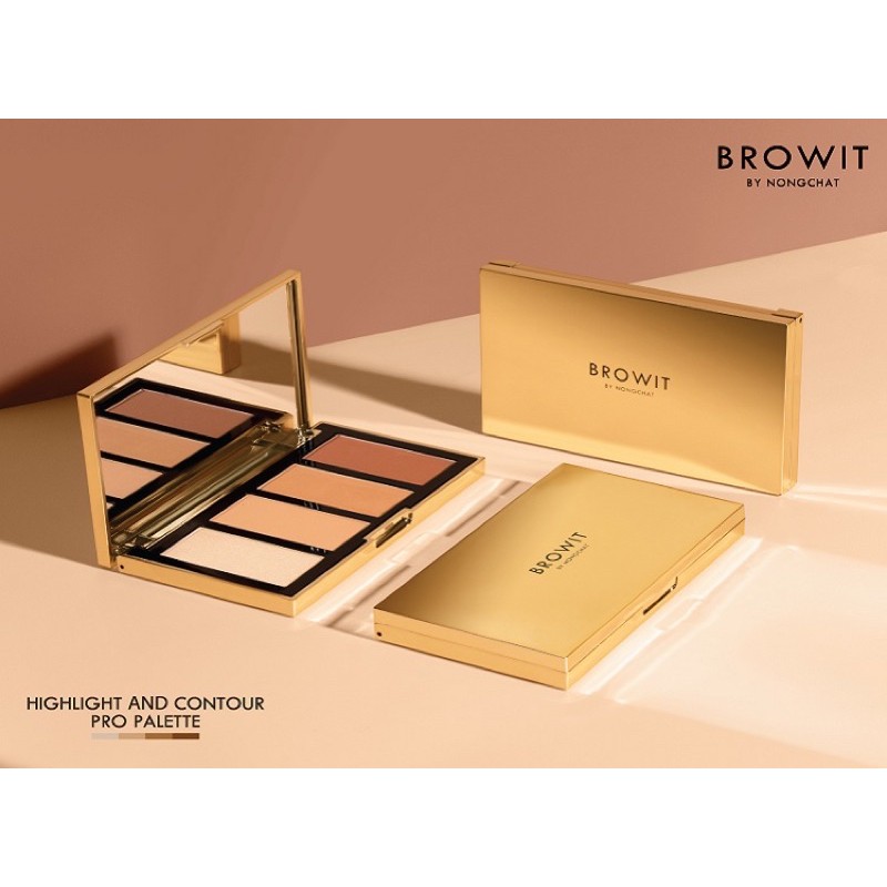 Browit By Nongchat Highlight and Contour Pro Palette