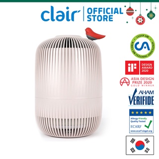 Clair K Air Purifier + Air Freshener Pack with True HEPA Filter for Home Allergy in Bedroom, Room, Office, removes 99.97% Dust, Pet Dander, Smoke, Odor with Activated Carbon, Washable Pre-filter, Auto mode, Air Quality Indicator,