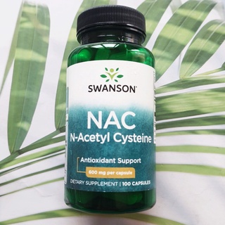 (Swanson®) NAC 600 mg 100 Capsules เอ็น-อะเซทิลซิสเทอิน N-A-C