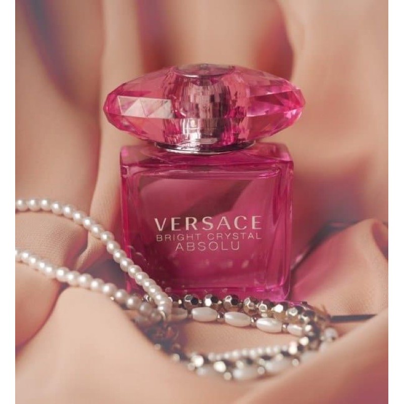 น้ำหอม versace edp ขวดสีชมพูเข้ม