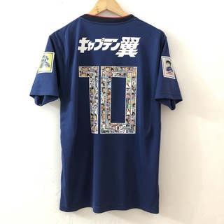 #เสื้อกีฬาแขนสั้น ลายทีมชาติฟุตบอลชั้นนํา 10 TSUBASA 2018 World Cup ชุดเหย้า สไตล์ญี่ปุ่น คลาสสิก คุณภาพสูง สําหรับผู้ชาย