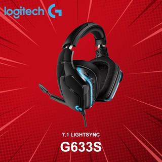 หูฟังเกมมิ่ง Logitech รุ่น G633s 7.1 LIGHTSYNC ประกันศูนย์ 2 ปี