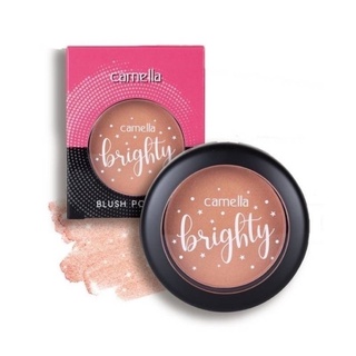 Camella Brighty Blush Powder #9304 : คาเมลล่า ไบรท์ตี้ บลัช  x 1 ชิ้น    @beautybekery