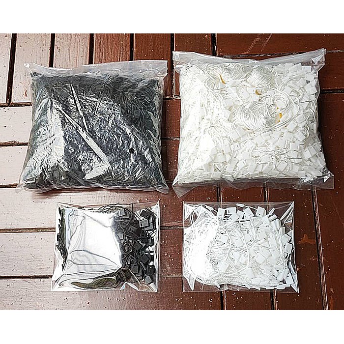 เชือกคล้องป้าย 1 ห่อ (100 เส้น+ -) เชือกห้อยป้ายแท็ก ป้ายสินค้า ใช้สำหรับห้อยป้ายแท็ก หรือร้อยป้ายราคาสินค้า