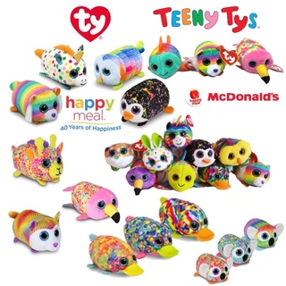 ตุ๊กตา TY Teeny Beanie สัตว์ทีวาย ทรงซูม ขนาดเล็ก 2.5” จาก Mcdonald