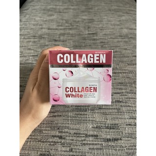 ROMINA Collagen White Cream 100g.โรมิน่า คอลลาเจนไวท์ มีอย.ฉลากไทย