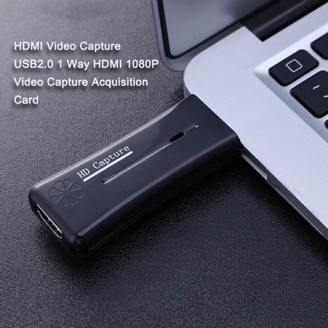 HDMI Video Capture Card USB2.0 HD 1 Way HDMI 1080P  Video Capture Acquisition Card