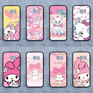 เคส Samsung S7 ลายแมวมารี-เมโลดี้ ขอบนิ่มหลังแข็ง เคสมือถือ เคสโทรศัพท์ Case เคส TPU ขอบนิ่มหลังแข็ง ไม่ขูดตัวเครื่อง