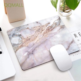 QQMALL Nordic Style Marble Mousepad Desk Table Mat Desk Mat Office Accessories Keyboards for Gaming Wrist Rests Computer Cup Mat Mouse Pad