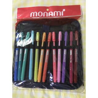monami live colour pen 12*