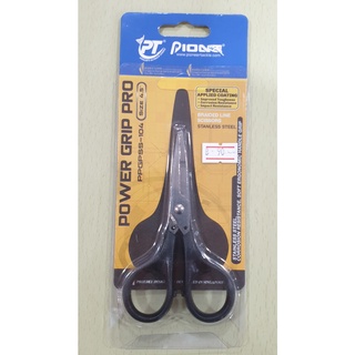 กรรไกรตัดสาย pe pioneer power grip pro PPGPSS-104 ขนาด 4.5 นิ้ว ปลายถ่างห่วง split ring ได้