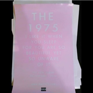 โปสเตอร์วงดนตรี ติดผนัง The 1975