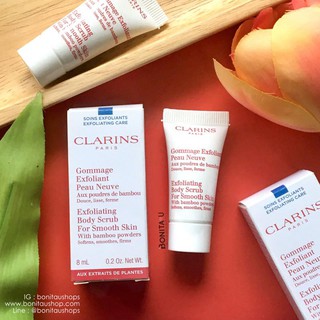 Clarins Exfoliating Body Scrub For Smooth Skin 8ml