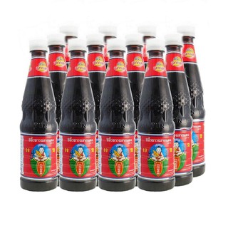 เด็กสมบูรณ์ ซีอิ๊วขาวฉลากแดง 700 มล. x 12 ขวด Dek Somboon Soy Sauce Red Label 700ml x 12pcs