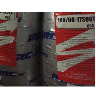 IRC ยางรถมอเตอร์ไซด์รุ่น iZ-S 160/60-17 M/C 69S, S99 TL