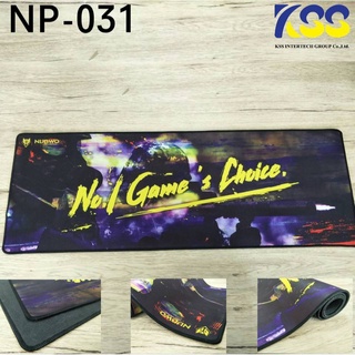 NUBWO MOUSEPAD NP-031  ขนาด (กว้างxยาวxหนา) : 0.4x80x30 ซม.รองได้ทั้งคีย์บอดและเม้าส์ เกรดดี📌ถูกมาก***