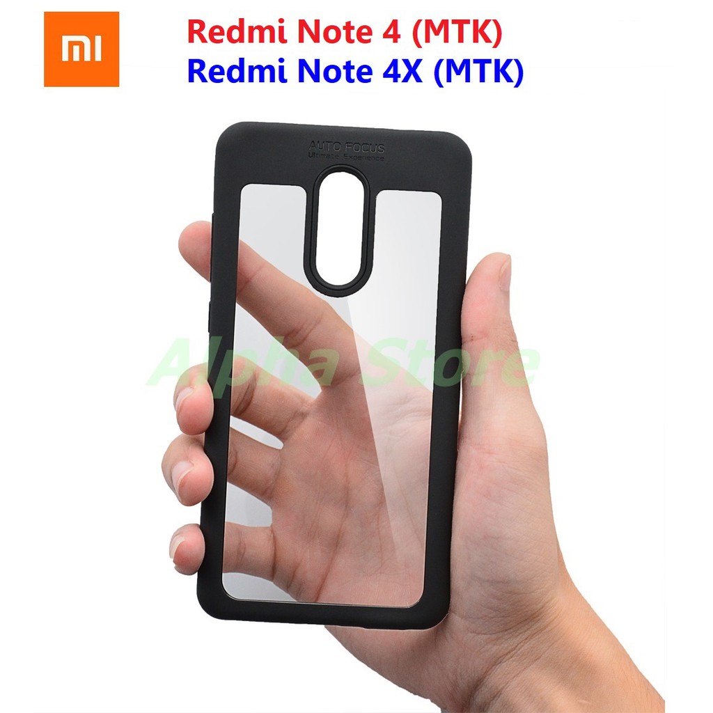 เคส Hybrid Bumper สำหรับ Xiaomi Redmi Note 4 (MTK) / Redmi Note 4X (MTK)