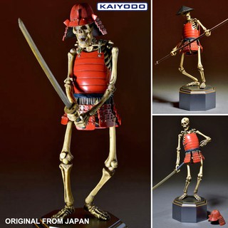 Figma งานแท้ ฟิกม่า Kaiyodo KT Project 010 จาก Takeya Style Jizai Okimono Gaikotsu Musha ไกโกะสึ มูชะ นักรบโครงกระดูก